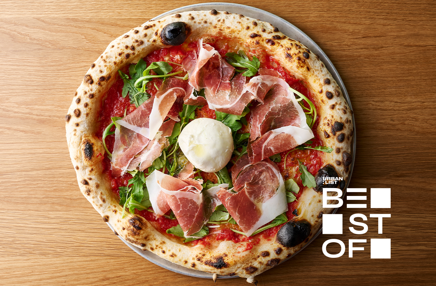 a pizza from one of Perth's best pizza restaurants, Il Falco